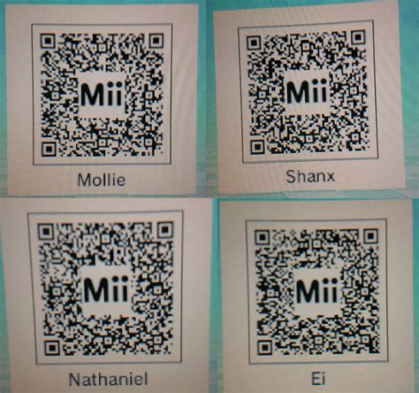 Mii QR Codes by HoodieGrump on DeviantArt