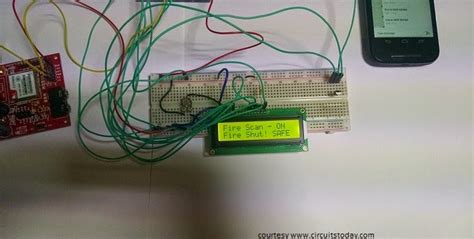 Gsm Based Fire Protection System By Using Arduino Electronics Lovers