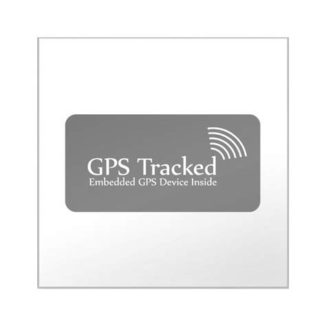 Cafepress Gps Tracking Inside Stickers Sticker Square Sticker 3 X