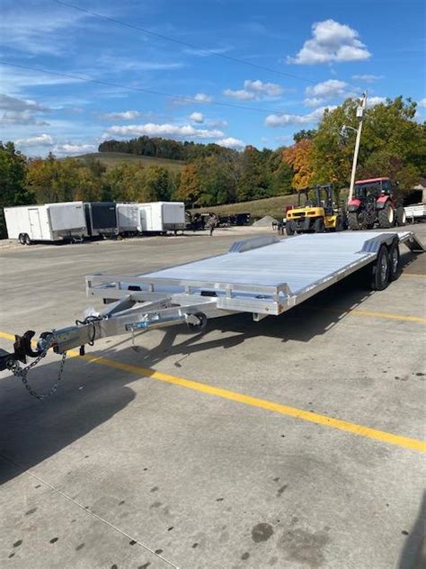 2024 Aluma WB22H Wide Body Tandem Axle Aluminum Car Hauler Toms