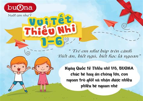 quoc te thieu nhi ron rang qua tang cung buona buona viet nam