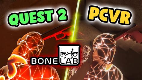 BONELAB Quest 2 Vs PCVR Graphics VR Gameplay Comparison YouTube