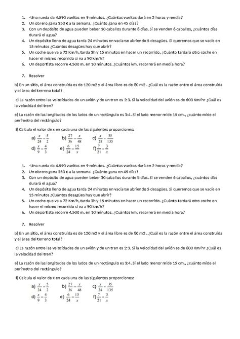 Evaluacion 7 Una rueda da 4 vueltas en 9 minutos Cuántas vueltas