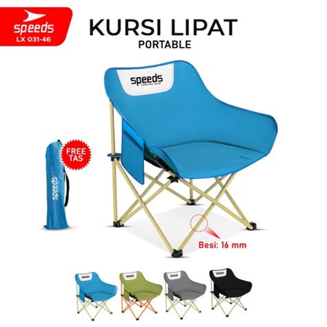 Promo Kursi Lipat Outdoor Portable Kursi Camping Speeds Original 100