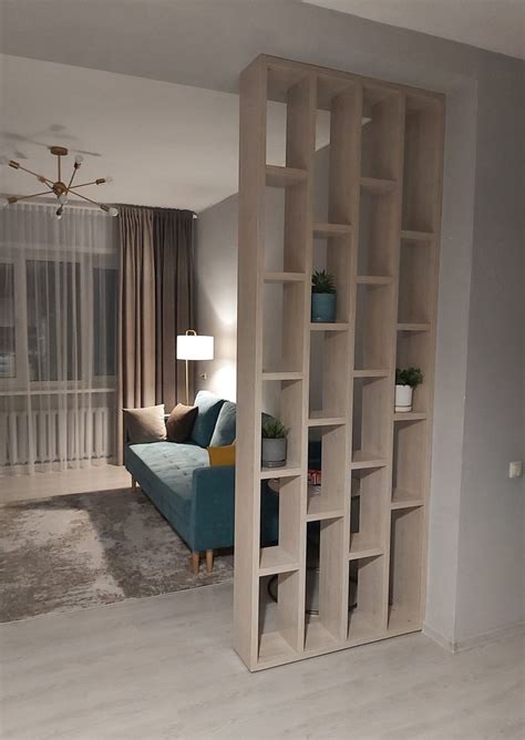 Межкомнатная декоративная перегородка стеллаж шахматка | House interior ...