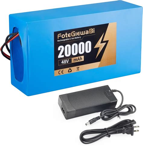 Amazon Agomola V W Bike Battery Ah Lithium Battery Li Ion