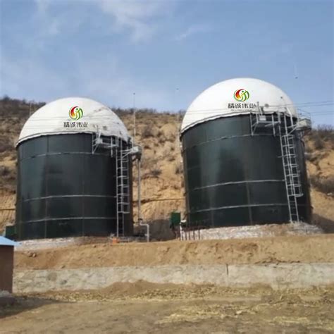 Professional Biodigester Steel Tanks Biogas For Chicken Farm Bio Gas