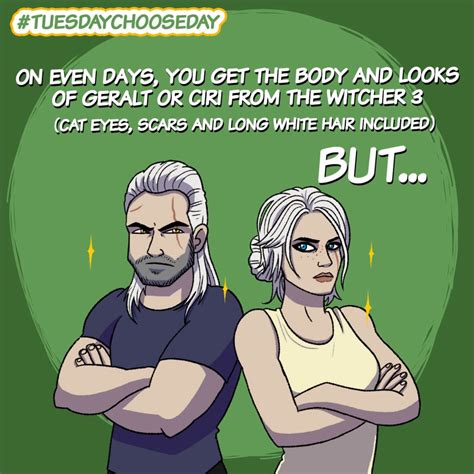 74: New Geralt looks vs. Old Geralt looks – Wooden Plank Studios