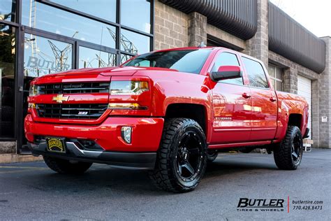 Chevrolet Silverado With 20in Grid Offroad GD4 Wheels Exclusively From