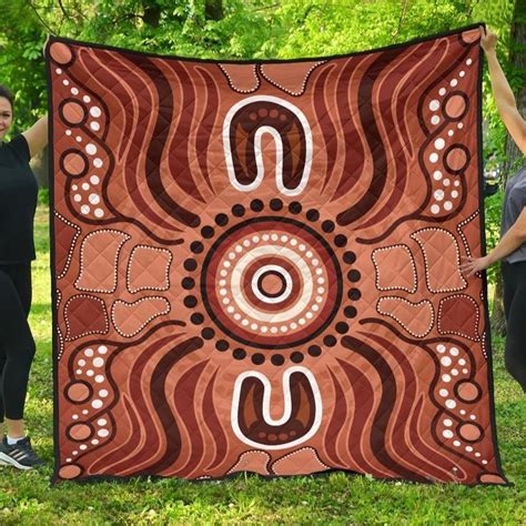 AIO Pride Aboriginal Premium Quilt Indigenous Art Patterns Ver02