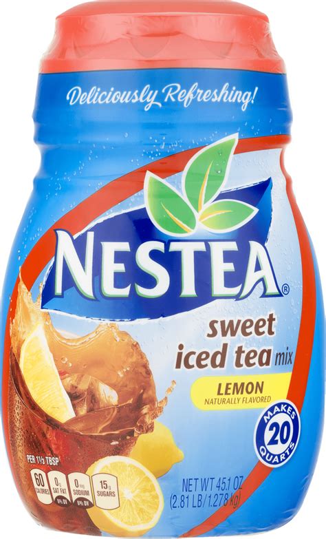 Nestea Unsweetened Iced Tea Nutrition Facts Besto Blog