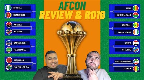 Afcon Review Ro Predictions Youtube