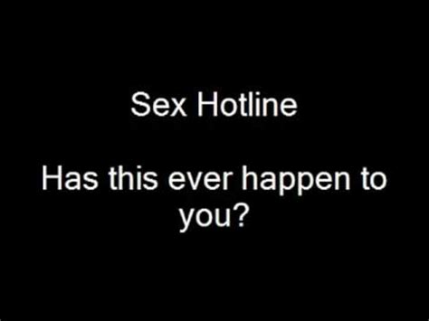 Sex Hotline Youtube