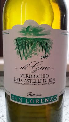 Verdicchio Dei Castelli Di Jesi Vigna Di Gino Doc Fattoria San