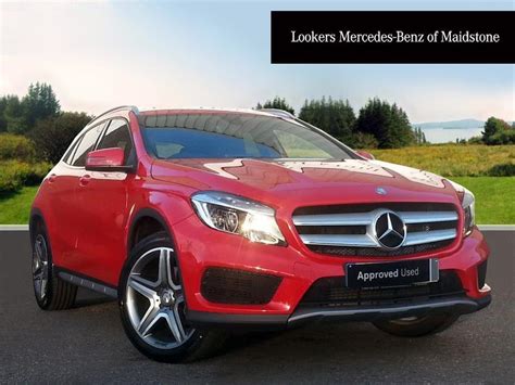 Mercedes Benz Gla Class Gla 220 D 4matic Amg Line Red 2016 09 28 In Maidstone Kent Gumtree