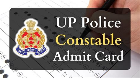 Up Police Admit Card Released Today Upp Constable Written Exam