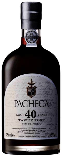 N V Pacheca 40 Years Tawny Porto Vivino US