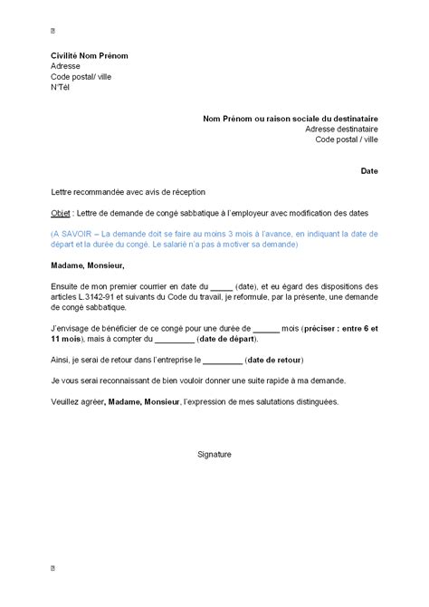 Exemple De Courrier Remis En Main Propre