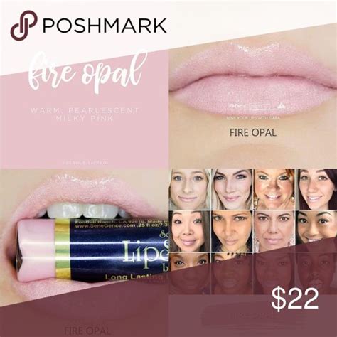 Fire Opal Lipsense Pink Lip Color Fire Opal Lipsense