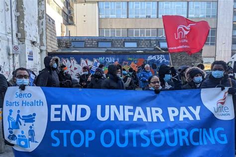 Outsourced Serco Employed Nhs Workers Start Two Week Strike Over Pay