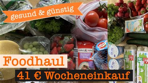 Wocheneinkauf Gesund G Nstig Mit Cashback Food Haul Mit Food