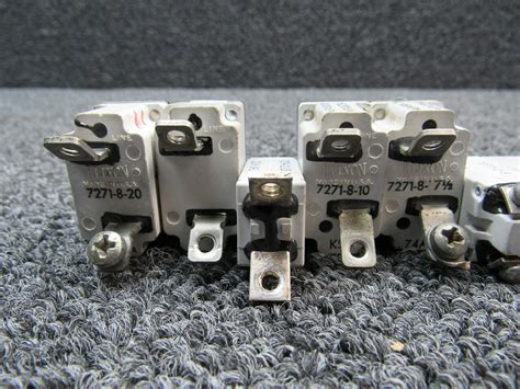 Klixon Circuit Breaker Set