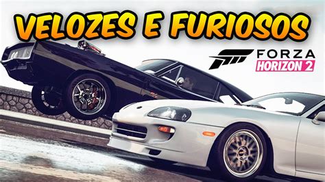 Charger Do Toretto E Supra Do Brian Velozes E Furiosos DLC Forza