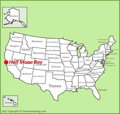 Half Moon Bay Map | California, U.S. | Discover Half Moon Bay with ...