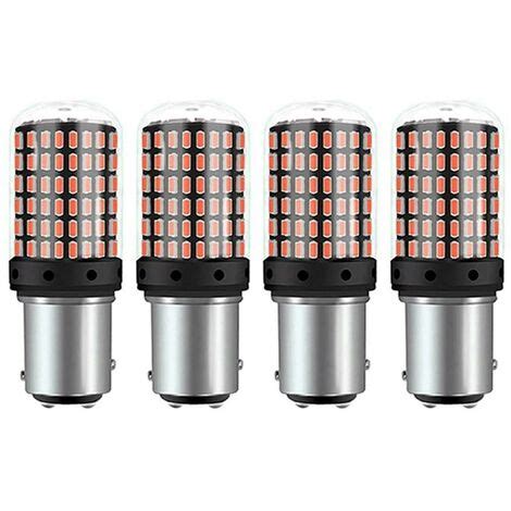 4 stücke 3014 144smd Canbus Birne P21w 1157 Bay15d Auto Led lampe