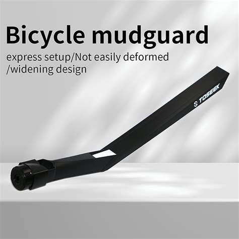 Toseek Bike Fender Easy Mount RC50 Deflector Fender Mud Guard Mountain