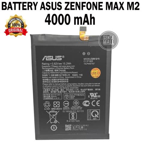 Jual Batt Baterai Battery Asus Zenfone Max M Mah Original Ori