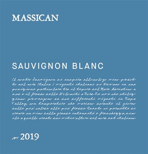 Massican 2019 Annia White Napa Valley Rating And Review Wine Enthusiast