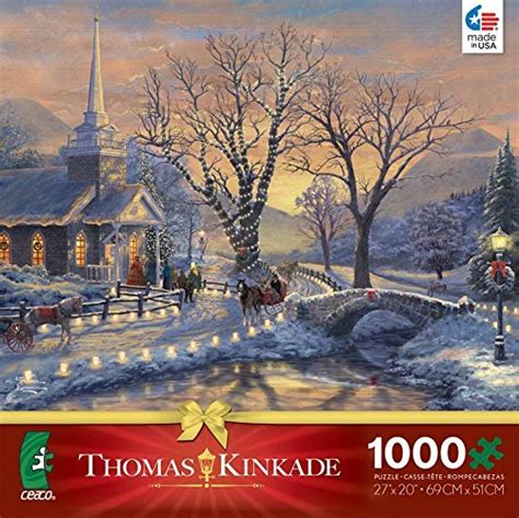 Thomas Kinkade Christmas Puzzles | Discover The Painter of Light