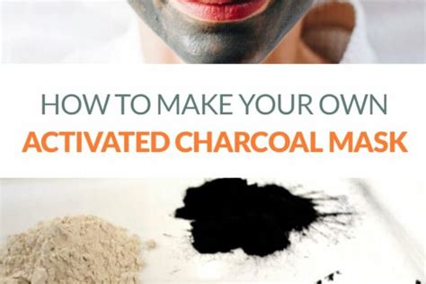 DIY Activated Charcoal Face Mask