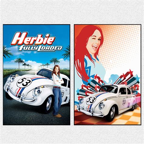 Herbie Fully Loaded Comedy Movie Poster Movie Art Poster Wall Decor ...