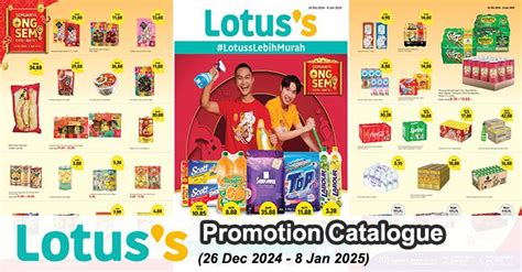 Lotuss Promotion Catalogue Cny Deals You Cant Miss Dec