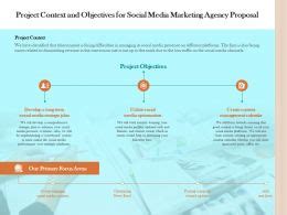 Project Context And Objectives For Social Media Marketing Agency