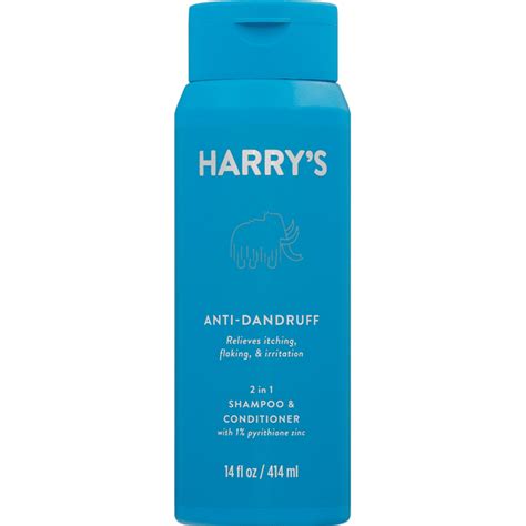 Harrys Shampoo And Conditioner 2 In 1 Anti Dandruff 14 Fl Oz Instacart