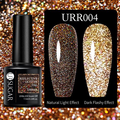 UR Sugar Reflective Gel Polish URR004 Meemz Nail Art