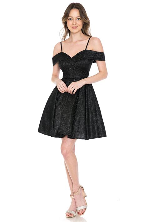 Cold Shoulder Cocktail Dress - Walmart.com