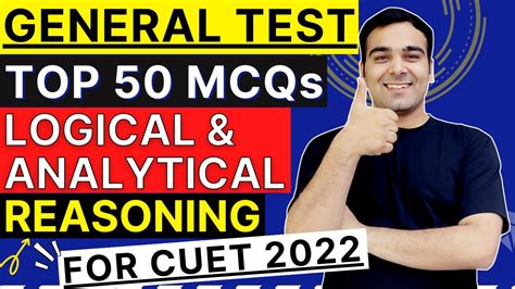 Cuet General Test Section Logical Analytical Reasoning Top