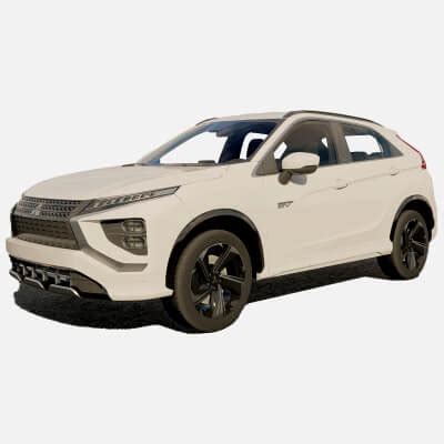 Mitsubishi Eclipse Cross 2023 - 3D Model by AlphaGroup