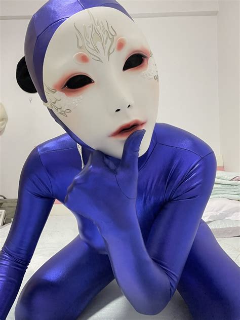 Copperqueen On Twitter 感觉你们都很喜欢这个面具 Zentai Mask