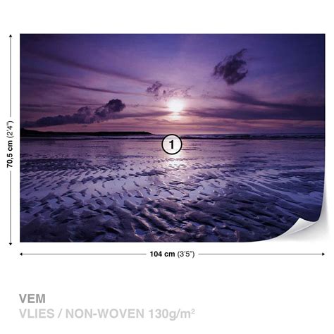 Beach Sunset Wall Paper Mural Buy At EuroPosters