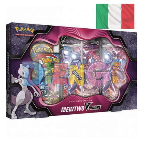 POKÉMON COLLEZIONE SPECIALE V UNIONE MEWTWO V UNIONE ITA DienGishop