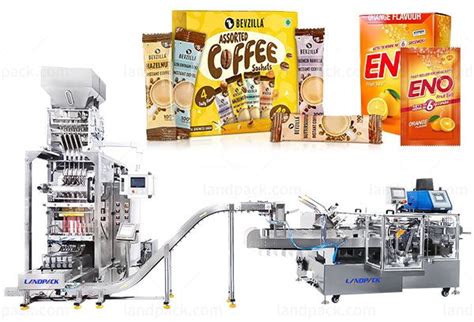 Multi Lane Automatic Stick Pack Granule Packaging Machine Boxing