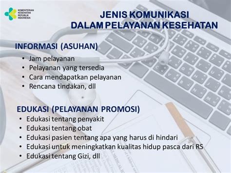 Komunikasi Efektif Dalam Bidang Pelayanan Kesehatan Ppt