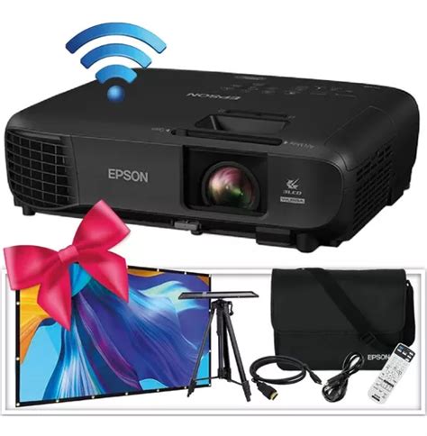 Proyector Video Beam Epson Powerlite Fullhd Wifi Wuxga Env O Gratis