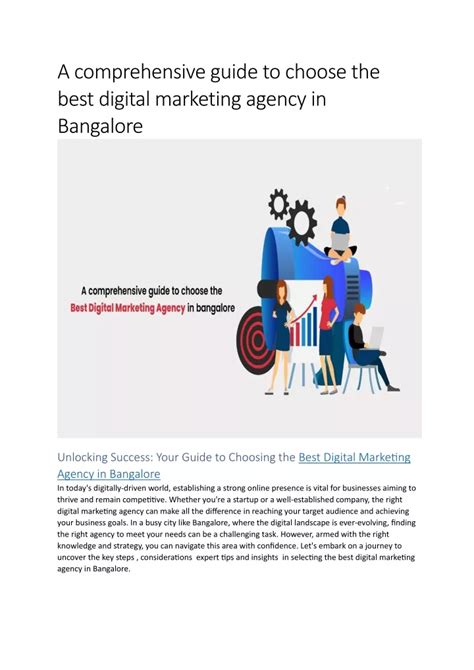 Ppt A Comprehensive Guide To Choose The Best Digital Marketing Agency In Bangalore Powerpoint