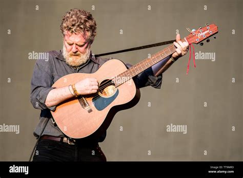 The irish singer Glen Hansard performing live on stage at the Firenze ...